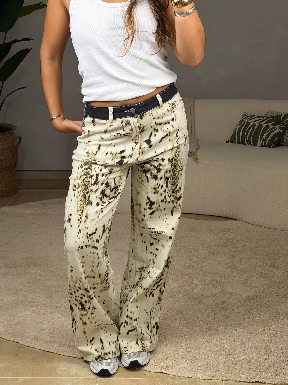 Jeans Snow-Leopard