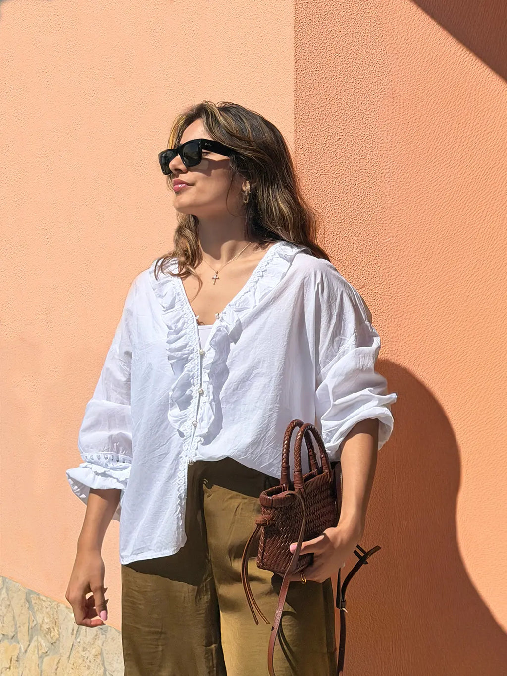 Blusa Boho Branca